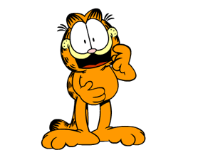 Garfield наклейки 8