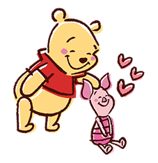 Winnie The Pooh αυτοκόλλητα 9