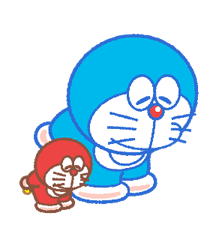 Autocollants Doraemon & Dorami 9