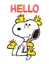 SNOOPY Stickers 2