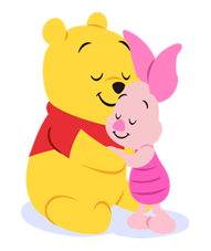 Winnie the Pooh 3 Stickers