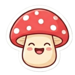 cute-kawaii-red-mushroom-sticker16