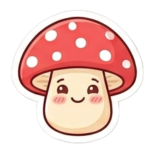 cute-kawaii-red-mushroom-sticker14